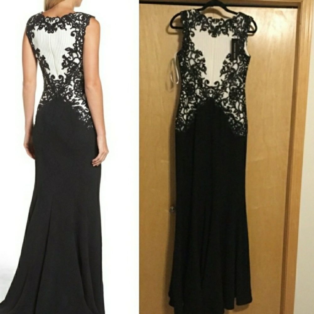 Tadashi Shoji Sequin Embroidered Textured… - Picture 6 of 8